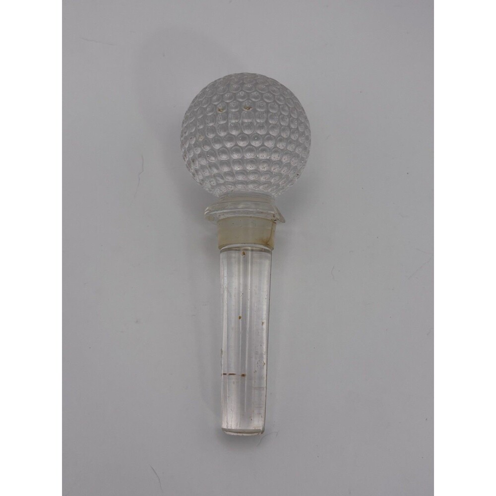 Golf Ball Glass Wine Bottle Stopper